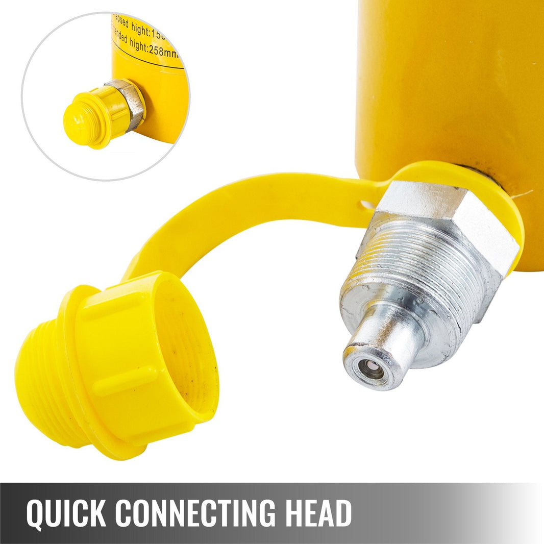 Hydraulic Cylinder Jack Hollow Single Acting Hydraulic Ram Cylinder Hydraulic Lifting Cylinders EX-STOCK