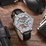 Luxury Zircon Fashion Waterproof Mechanical Watch | EX-STOCK Canada 