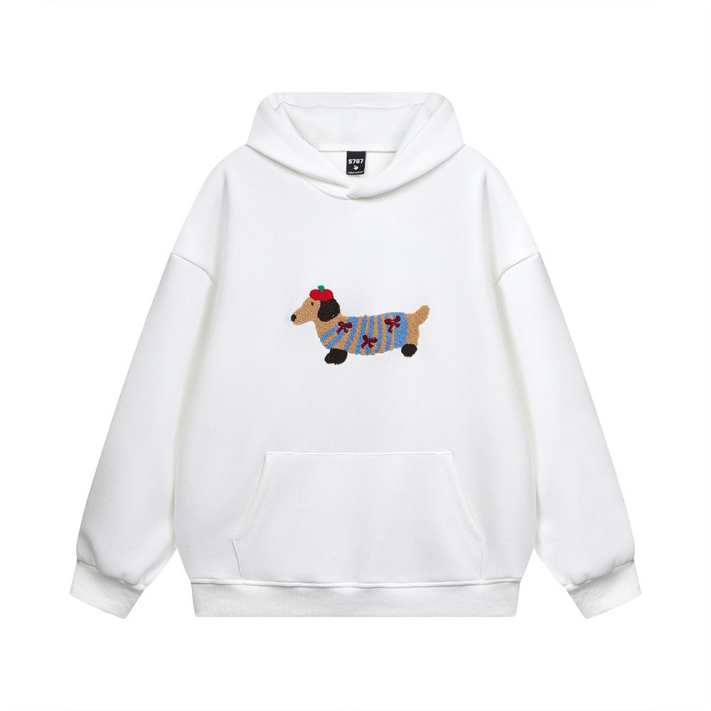 Cartoon Casual Long-sleeve Hooded Pullover 