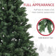 6ft Artificial Christmas Trees With Auto Open And Steel Base, Green EX-STOCK Canada 