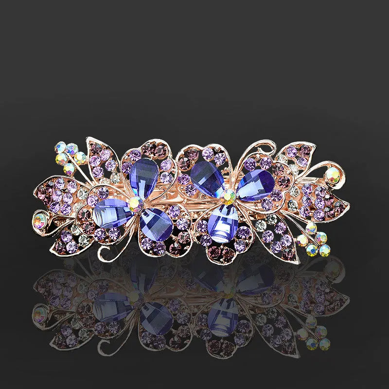 Rhinestone bow hair clip Accessories - EX-STOCK CANADA