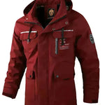 Men's Assault Jacket Spring And Autumn Thin Single Layer Waterproof Windbreaker Outdoor Sports Cargo Coat