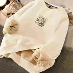 Autumn Winter Fleece-lined thick sweatshirt Pullover top for men - EX-STOCK CANADA