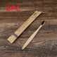 Flat Bamboo Toothbrush Kraft Paper Bag Toothbrush - EX-STOCK CANADA