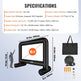 Inflatable Movie Screen, 16 FT Inflatable Projector Screen For Outside With Blower And Carrying Bag, Front Rear Projection, Oxford Fabric Blow Up Screen For Outdoor Parties Backyard Movie Nig EX-STOCK