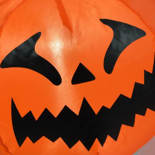 HOMCOM 5.9 Halloween Inflatable Outdoor Decoration Ghost With Pumpkin, Blow Up LED Yard Decor For Garden, Lawn, Party, Holiday, Waterproof - EX-STOCK Canada