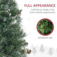 6' Artificial Pencil Christmas Tree With Snow Frosted Branches, Auto Open, Steel Base EX-STOCK Canada 