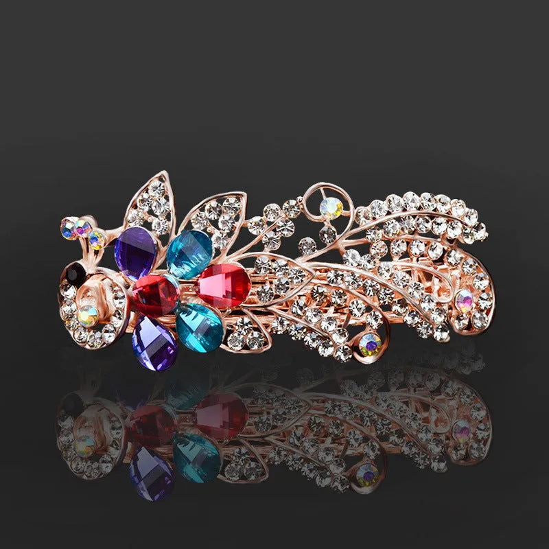 Rhinestone bow hair clip Accessories - EX-STOCK CANADA