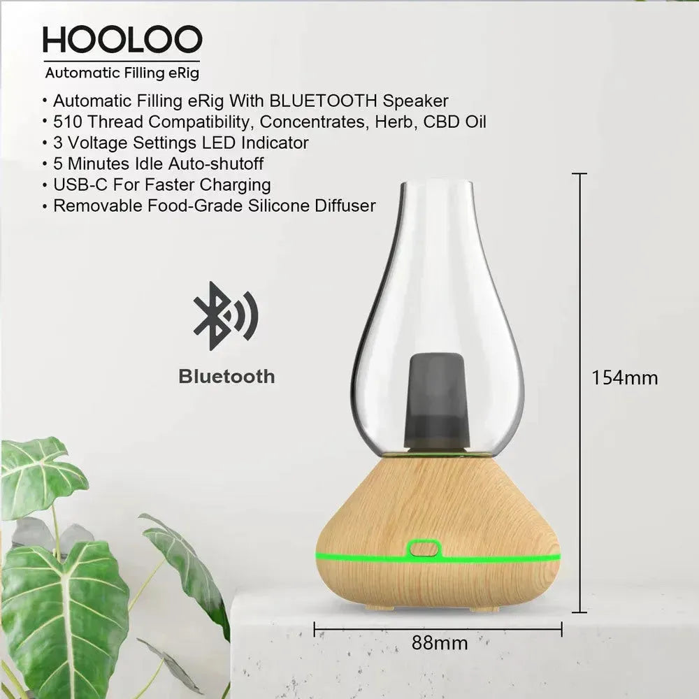 Bluetooth Speaker 3-in-1 Water Glass Hookah Dry Burning - EX-STOCK CANADA