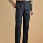 Men's Professional Business Office High-waisted Chinos Trousers for work