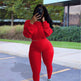 Ladies Autumn 2pcs Athleisure wear Outfit set - EX-STOCK CANADA