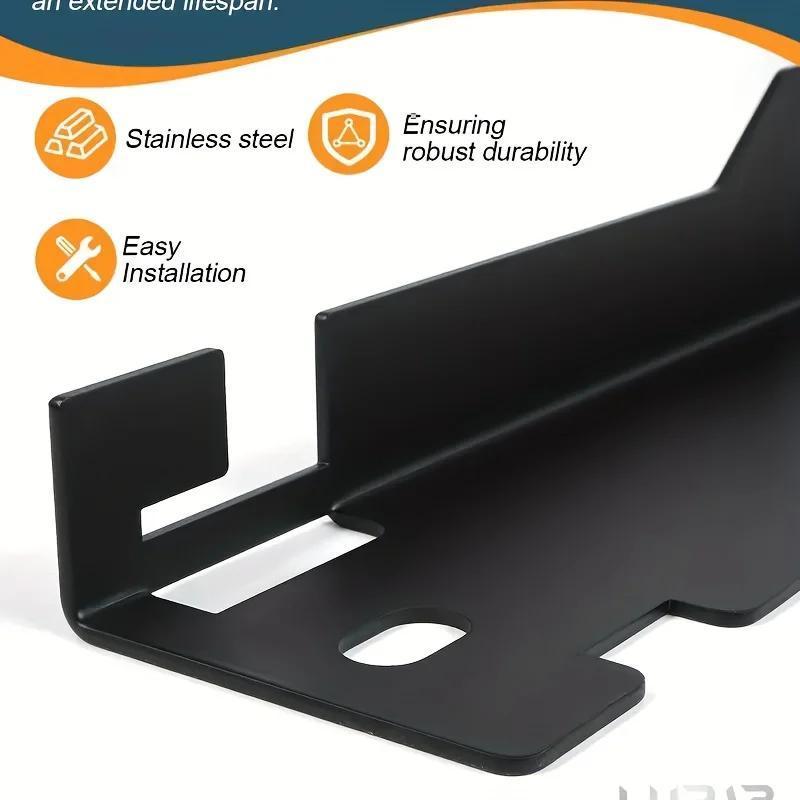 Heavy-duty Four-wheel Alignment Tool Pair, Upgraded Wheel Alignment Plate With Hanging Hole, Black And Silver EX-STOCK