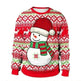 Autumn Winter Fashion Ugly Christmas Sweater Santa Elf Funny Pullover Womens Mens Print Sweaters Tops Clothing - EX-STOCK CANADA