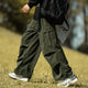 Autumn And Winter Straight Casual Wide-leg Corduroy Baggy Cargo Pant Overalls Men