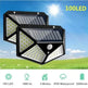 4X Solar Power PIR Motion Sensor Wall Lights LED Outdoor Garden Security Lamp - EX-STOCK CANADA