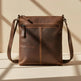 Greenwood Leather Cross Body Bag. Premium Full-Grain Leather Handbag with Multiple Pockets EX-STOCK Canada 