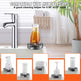 Glass Rinser, 10 Powerful Spraying Jets 360  Rotating Cup Rinser For Sink, 304 Stainless Steel Faucet Cup Washer With ABS Cup Holder For Baby Bottle, Glass Cup, Wine Glass EX-STOCK