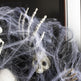 Halloween Black Mesh Skull Garland Party Layout Props EX-STOCK