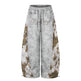 Women's Leopard-Print Patchwork Wide-Leg Sweatpants – Rhinestone Streetwear Joggers | S–XL 2