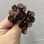 Rhinestone Barrettes High-end Flower Hair Clip - EX-STOCK CANADA