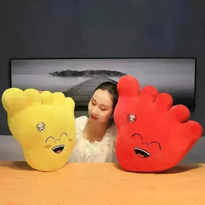 Creative Big Feet Nap Pillow Plush Toys Contented Chang Le - EX-STOCK CANADA