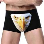 Creative Cartoon Animal Printed Boxer Briefs with pouch underwear men