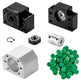1Pcs RM1605-1000mm Ballscrew With BF12 BK12 Kit, Coupling, Slide Blocks Linear Guide Rail Set For DIY CNC Routers Lathes Mills EX-STOCK