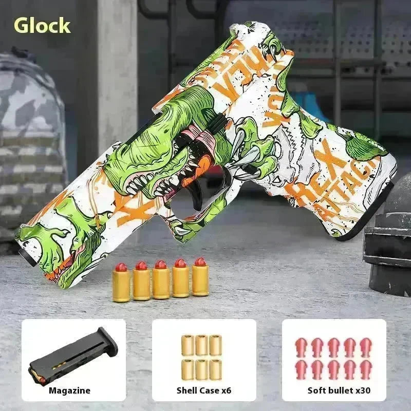 Automatic Breech Toy Gun Puzzle Toy - EX-STOCK CANADA