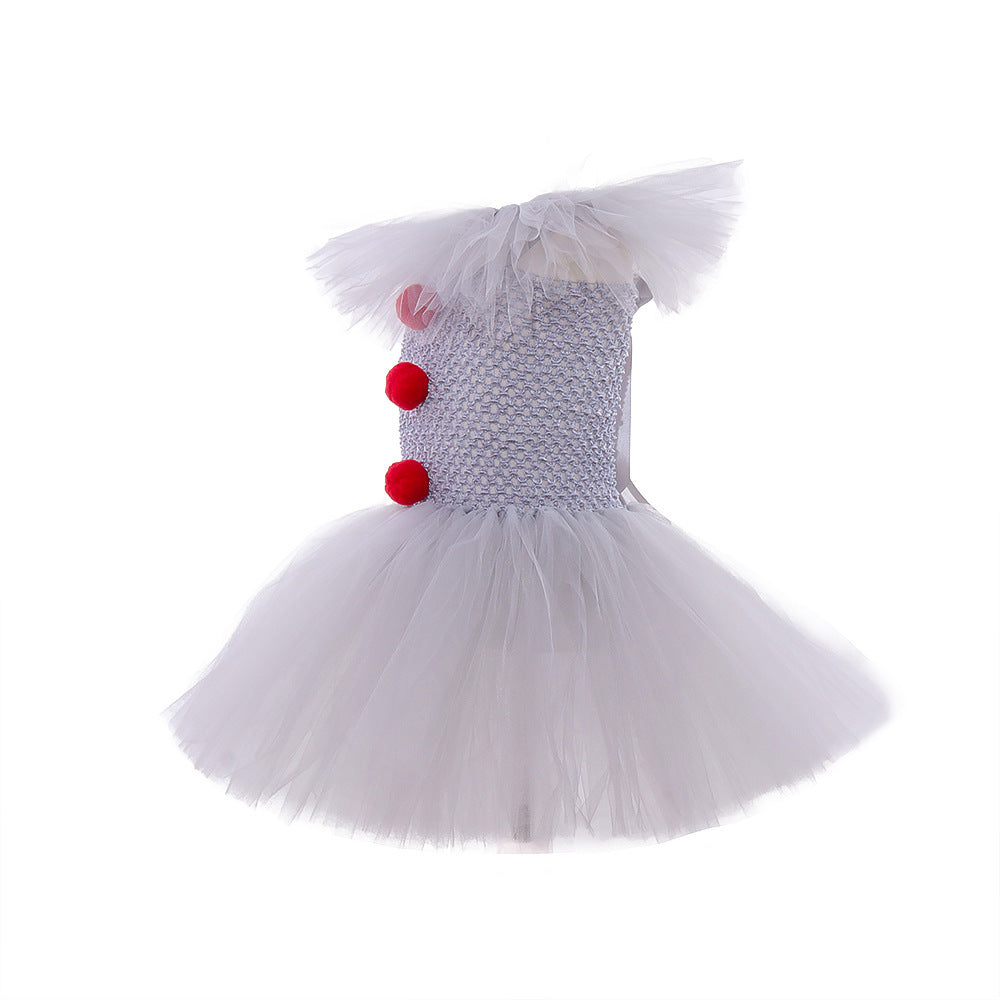 Mesh Princess Dress Set Children's Halloween Costume EX-STOCK