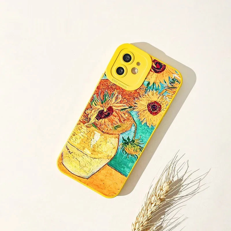 عباد الشمس سيليكون iPhone14 نساء