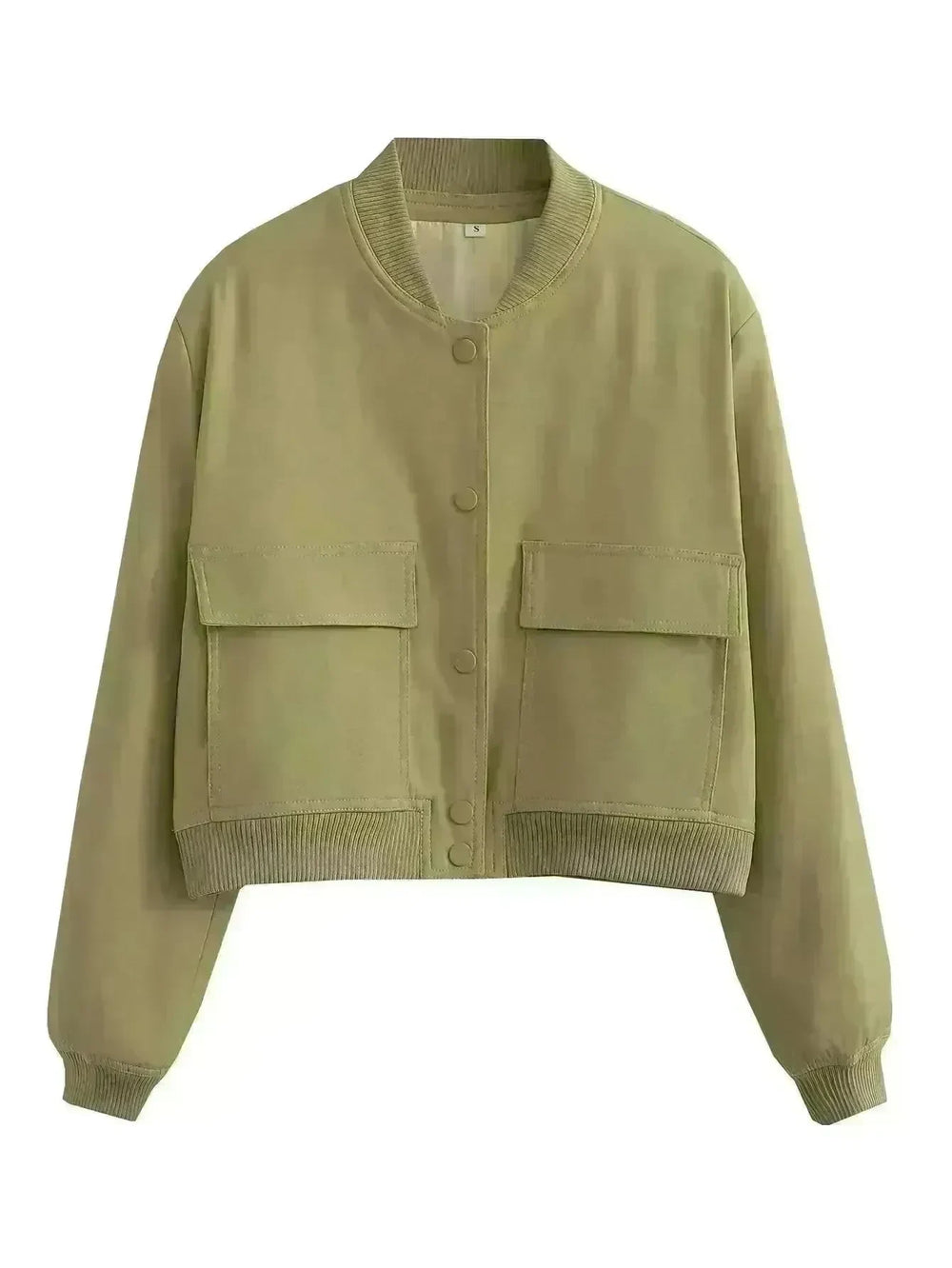 Fall Single Breasted  Cashmere Cropped Jacket for women - EX-STOCK CANADA