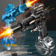 Electric Water Gun for Kids with LED Lights & Simulated Recoil – Automatic Fire Spray Shark MX Summer Outdoor Toy