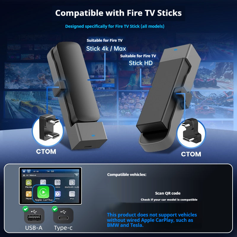HDMI Adapter Compatible With Amazon Fire TV Stick EX-STOCK Canada 