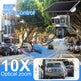 V380 Outdoor Security Camera with 10x Zoom, 4G & Wi-Fi Options