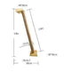 Solid Wood Large Cat Climbing Frame Cat Litter Cat Tree One Cat Shelf - EX-STOCK CANADA