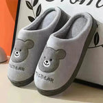 Cotton Slippers For Women In Autumn And Winter, Thick Soled And Warm At Home, Dormitory Slippers For Men
