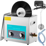 Ultrasonic Vinyl Record Cleaner 6L 40kHz Vinyl Ultrasonic Cleaning Machine Knob Control Record Ultrasonic Cleaner 4 Records EX-STOCK