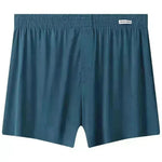 Men's Ice Silk Underwear Plus Size Loose Boxer Mid Waist
