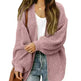 Fall fashioned jacket Knitted Cardigan sweater for women - EX-STOCK CANADA
