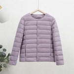 Women's Lightweight Short Inner-wear Round-neck Thermal Jacket - EX-STOCK Canada