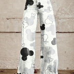 Women's Flared Thin Casual Pants 