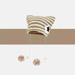 Breathable Windproof Cute Thermal Head Cover Woolen Cap beanies