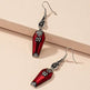 Halloween Earrings Ins Style Red Bat Spider Retro Earrings Jewelry EX-STOCK