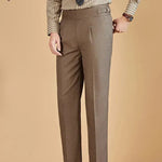 Men's Professional Business Office High-waisted Chinos Trousers for work