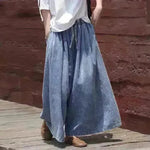 New Wide Leg Slim Women's Short Lantern Baggy Jeans Pant Women - EX-STOCK CANADA