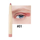 Lip liner pencil with close-up of eye wearing pink shade #01