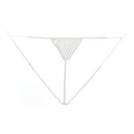 2pcs Rhinestone Underwear Nightclub Lingerie Body Chain set