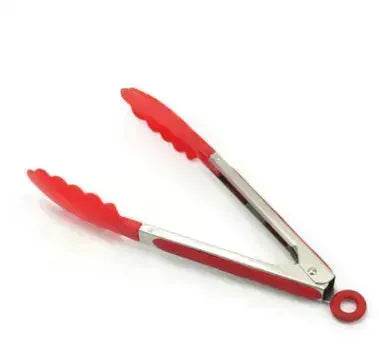 قطعة واحدة مشبك للشواء بمقبض من الستانلس ستيل شوكة للشواء أداة لتثبيت الطعام في الهواء الطلق للمطبخ - EX-STOCK Canada