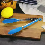 1 Pc Cooking Barbecue Clip In Stainless Steel Handle BBQ Forks Tool Outdoor Salad Food Clip Kitchen Appliances - EX-STOCK CANADA