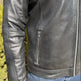 BOL Men's Zip Pocket Leather Jacket 